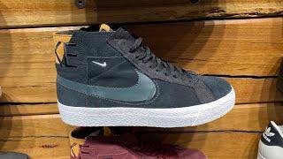 Nike SB Zoom Blazer Mid Premium (Black/Black/White/Anthracite) - Style Code: DV7898-001