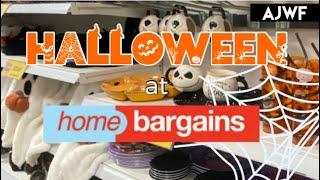  HALLOWEEN SHOPPING AT HOME BARGAINS 