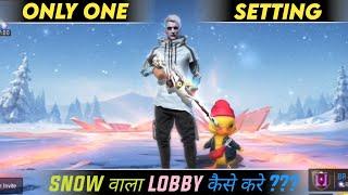 HOW TO CHANGE FREE FIRE MAX LOBBY || SNOW वाली LOBBY कैसे लगाए || FF MAX NEW LOBBY