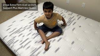 Zinus Extra Firm iCoil 10 Inch Support Plus Mattress - Queen - From Amazon