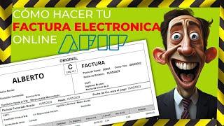  Cómo Hacer Factura Electrónica para Monotributistas - Tutorial completo - Factura C Monotributo