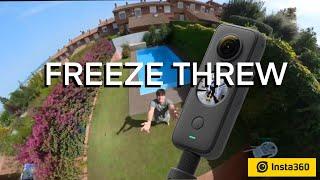 Como hacer Freeze Threw en Insta 360 one X 2 Shot lab