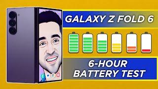 Samsung Galaxy Z Fold 6 Battery Drain Test in Hindi | Display, Benchmarks, Performance, and Gaming 