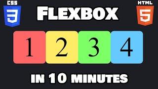 Learn CSS flexbox in 10 minutes! 