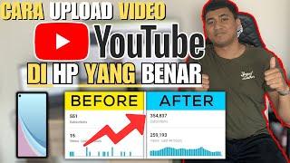 CARA UPLOAD VIDEO KE YOUTUBE LEWAT HP