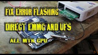 Fix error ISP flashing direct emmc and ufs all MTK CPU