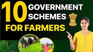 10 Government Schemes for Farmers 2022 | Central Government Schemes for Farmers