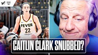 ️ REACTION to CAITLIN CLARK not making Team USA Olympic roster | Yahoo Sports
