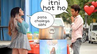 Biryani Selling Prank 5000Rs  With Cute girl | Prank in INDIA | ANS Entertainment