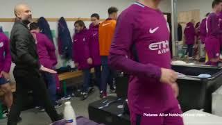 Pep Guardiola “Sit Down, Nobody Talk!” (Angry in Dressing Room)