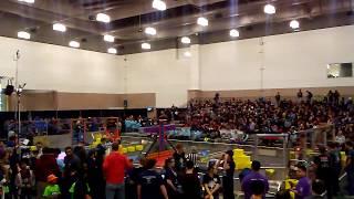 UBOTICS #3507 at the 2018 F.I.R.S.T. POWER UP Robotics Competiton in Dallas, TX. Game 1