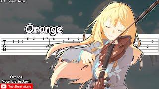 Shigatsu wa Kimi no Uso ED 2 - Orange (7!!) Guitar Tutorial