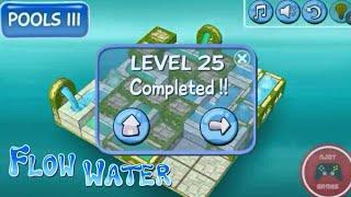 Flow Water Fountain 3D Puzzle - Pools 3 lvl 16 - 25