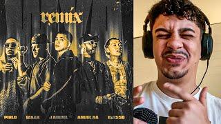 (REACCIÓN) WYA REMIX BLACK AND YELLOW ¡ANUEL ROMPIÓ! (feat. iZaak & Pirlo)