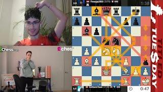 IM GothamChess CRUSHED!!! GM Alireza Firouzja