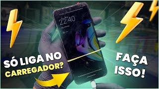 Celular Só Liga no Carregador Como Consertar Passo a Passo!