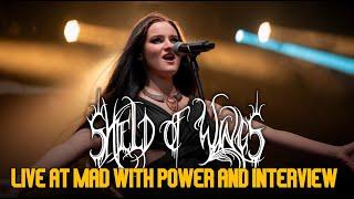 SHIELD OF WINGS Live at Mad With Power VI & Interview!!!