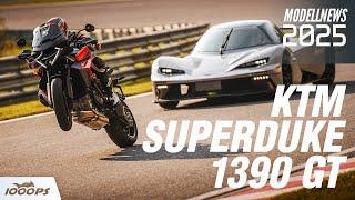 Langstrecken-Beschleuniger! EICMA 2024 startet mit KTM 1390 Super Duke GT