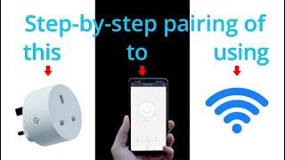 Pairing of Wi Fi Smart Plug with Smart Life or Tuya Smart App