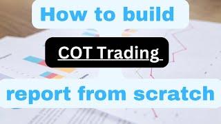 How to prepare your personal COT REPORT for forex trading.