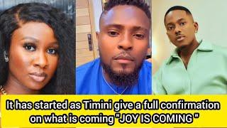 It has started as the meaning gives a full confirmation on what is coming"JOY IS COMING"