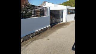 front wall of villa in Calpe, Costa blanca