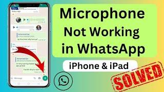 how to fix whatsapp microphone problem | whatsapp microphone not working | problem fixed