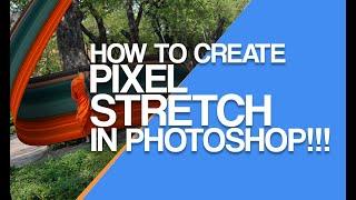 How to Create a Pixel Stretch Effect in Photoshop