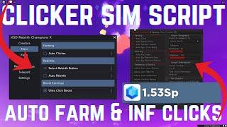 [150M] Clicker Simulator Script AUTO FARM | INFINITE CLICKS | AUTO HATCH | FREE GAMEPASSES