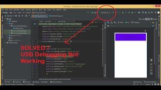 Lecture 3,Physical Device not Connecting android Studio solved in Urdu