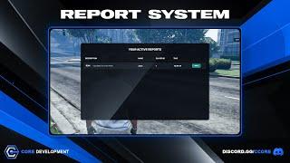 Core Report System | Advanced FiveM Report System