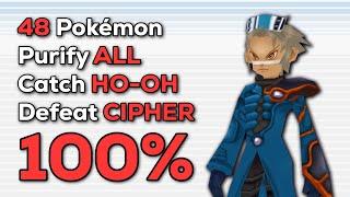 Lets 100% the BEST Pokemon Game! (Pokemon Colosseum)