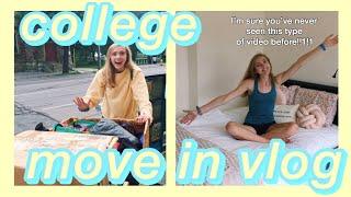 COLLEGE FRESHMAN MOVE IN DAY VLOG! (shocker, i know)