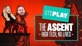 Let's Play The Ascent: SOCIAL CLIMBING CO-OP!  THE ASCENT XBOX SERIES X GAMEPLAY -