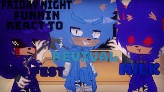 Fnf react to VS SONIC.EXE 2.0 part 4||Too Fest, Milk and Revival