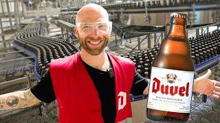Duvel Beer Brewery Tour! Making 1,924,701 Beers A Day In Belgium!