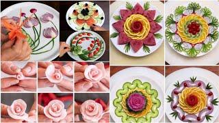 Simple fruit carving design easy | Fruit Creative Art | Vegetable carving ideas