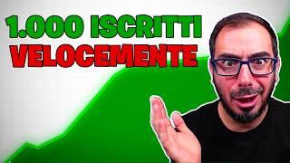 Come arrivare a 1.000 iscritti VELOCEMENTE (i 9 Passi Consigliati + BONUS)