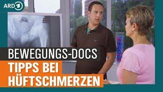 Was hilft bei Hüftschmerzen, Arthrose und Muskelverhärtung? | Die Bewegungs-Docs | NDR