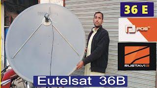 36 E Dish Setting & Channel List New Update Eutelsat 36e