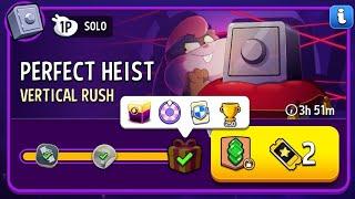 vertical rush perfect heist solo challenge|how to win vertical rush solo challenge|match master win