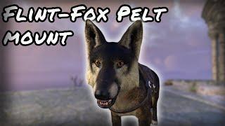 ESO Flint-Pelt Fox Mount, August 2023 Daily Login Reward