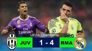 The Day Cristiano Ronaldo Showed Zidane And Buffon Who Is The Goat