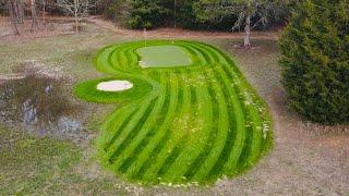 We Built an Authentic Golf Course FAIRWAY in 6 Months!