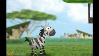 a GAY zebra talks  John Bellis as voice of Thomas