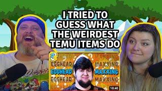 I Tried to Guess what the Weirdest TEMU Items Do @JonTronShow | HatGuy & @gnarlynikki React