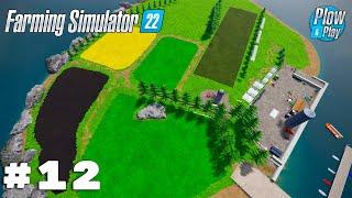 Surviving on NO MAN'S ISLANDS ‍ NEW SOYBEAN FIELD #12  Farming Simulator 22