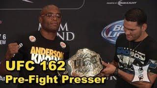 UFC 162 Pre-Fight Press Conference: Anderson Silva vs Chris Weidman (LIVE! / complete + unedited)