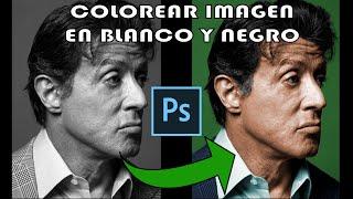 Como colorear una foto en blanco y negro con Photoshop /Color a black and white photo with Photoshop