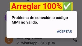 Solución al Error: Problema de Conexión o Código MMI no Válido | Solución 2024 